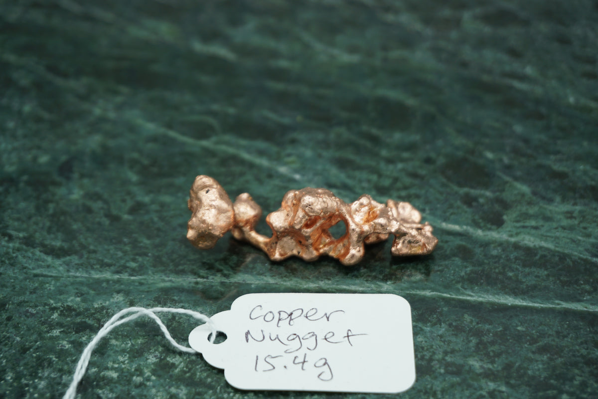 Natural Copper Nugget 15.4 gram