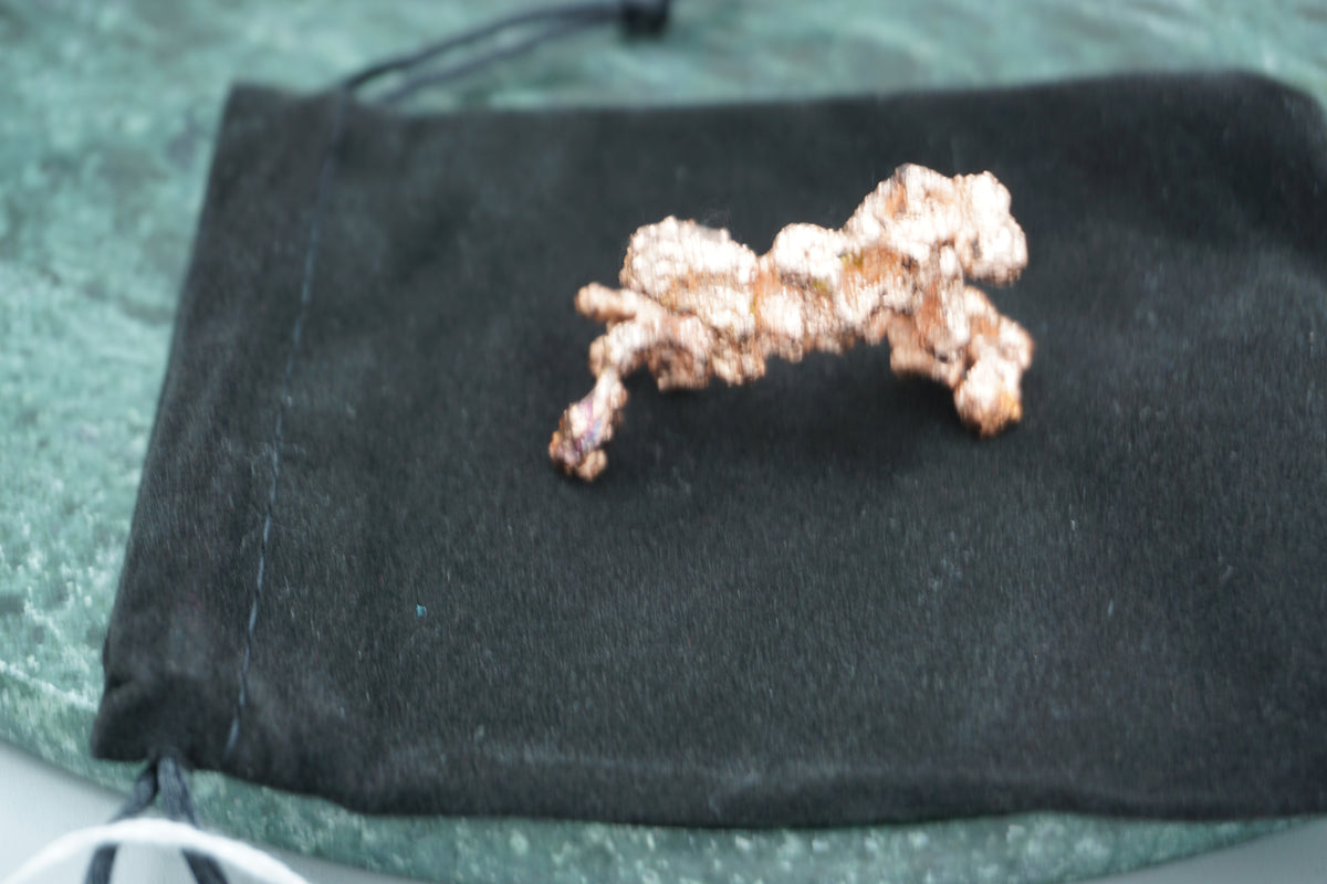 Natural Copper Nugget 21.8 gram Coral Variety