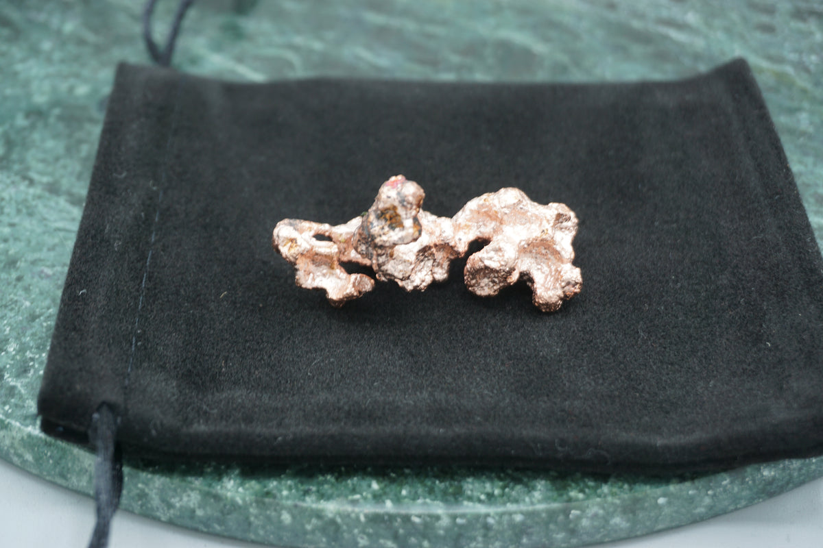 Natural Copper Nugget 28.6 gram Coral Variety