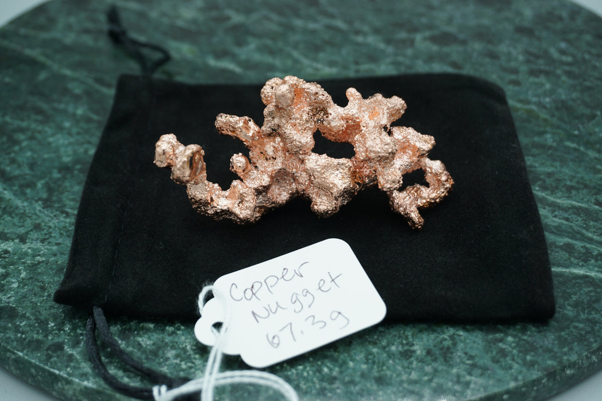 Natural Copper Nugget 67.3 gram