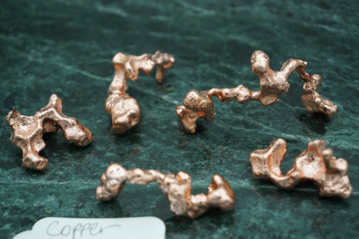 Assorted Natural Copper Nuggets 38.0 gram
