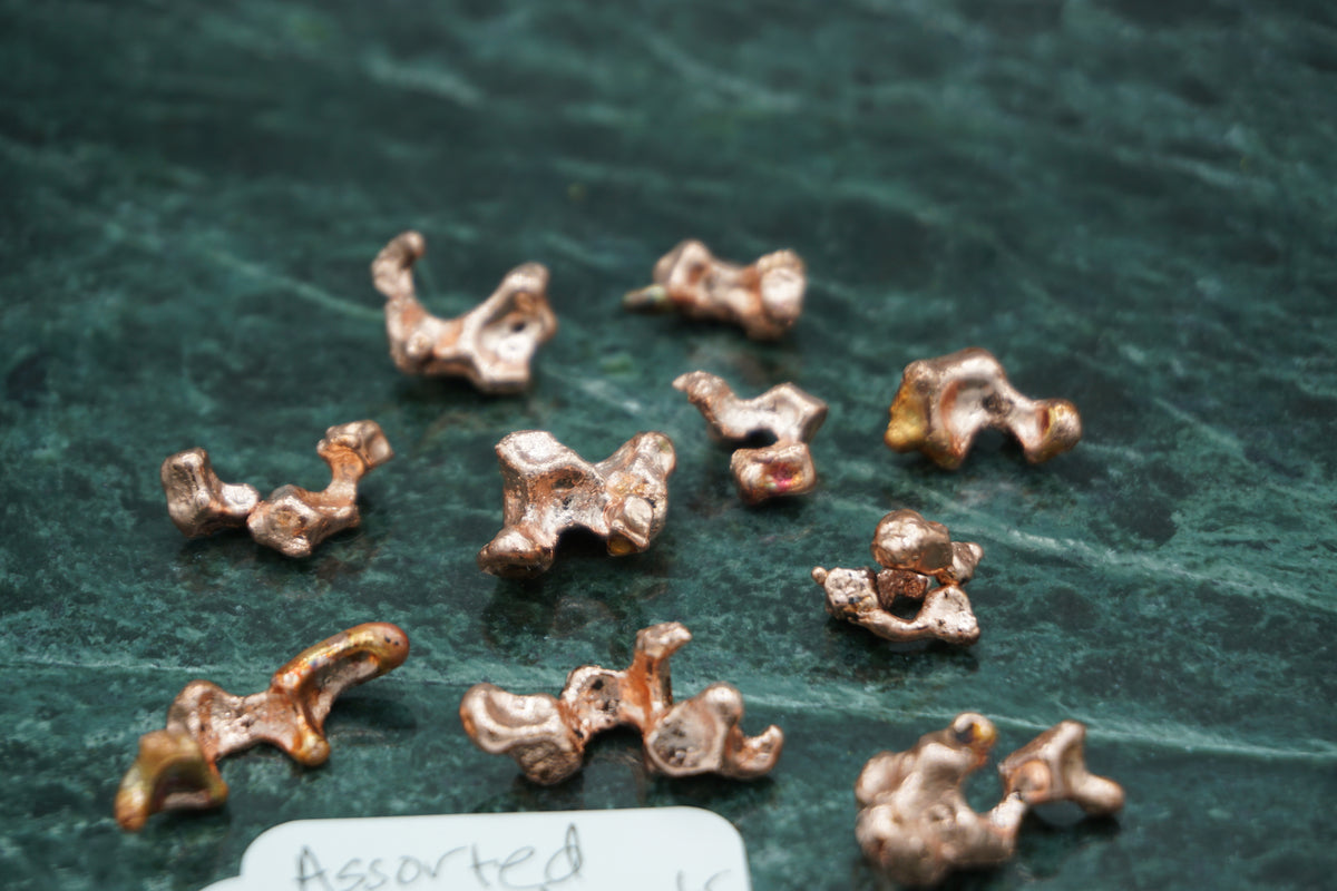 Assorted Natural Copper Nuggets 25.4 gram