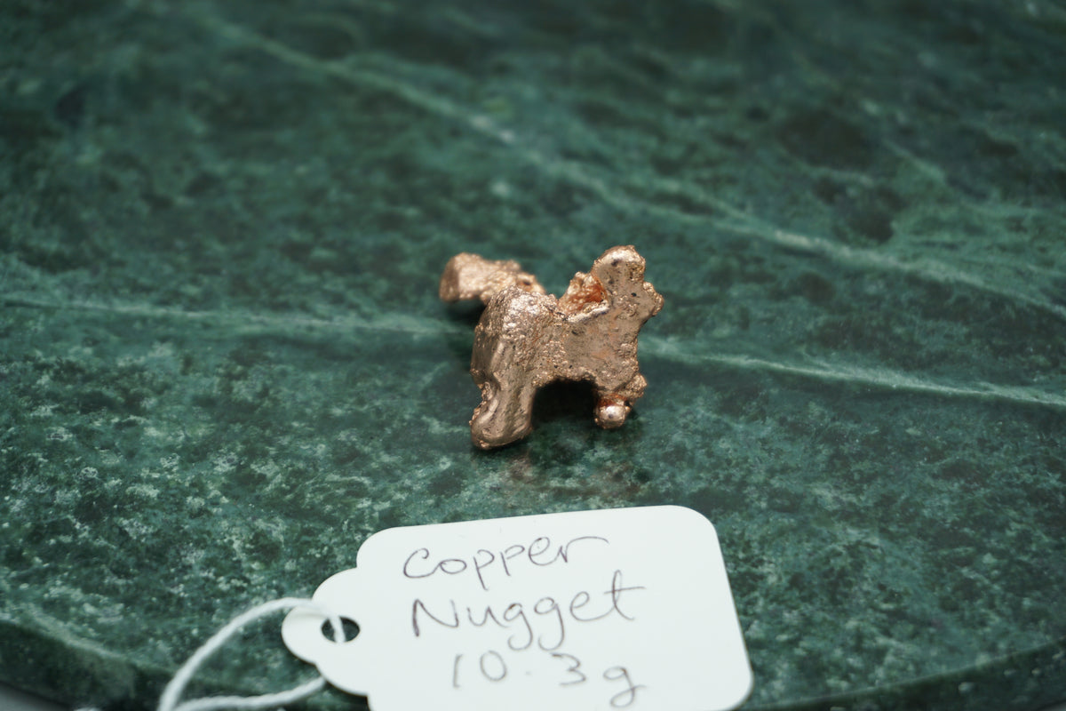 Natural Copper Nugget 10.3 gram Coral Variety
