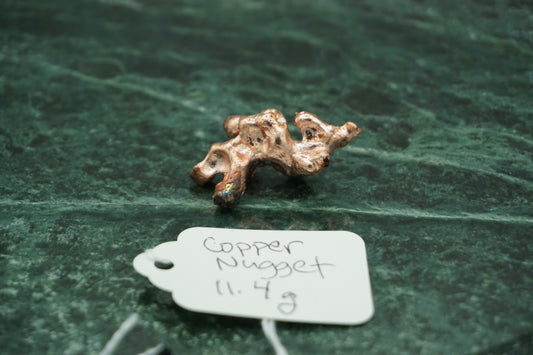 Natural Copper Nugget 11.4 gram