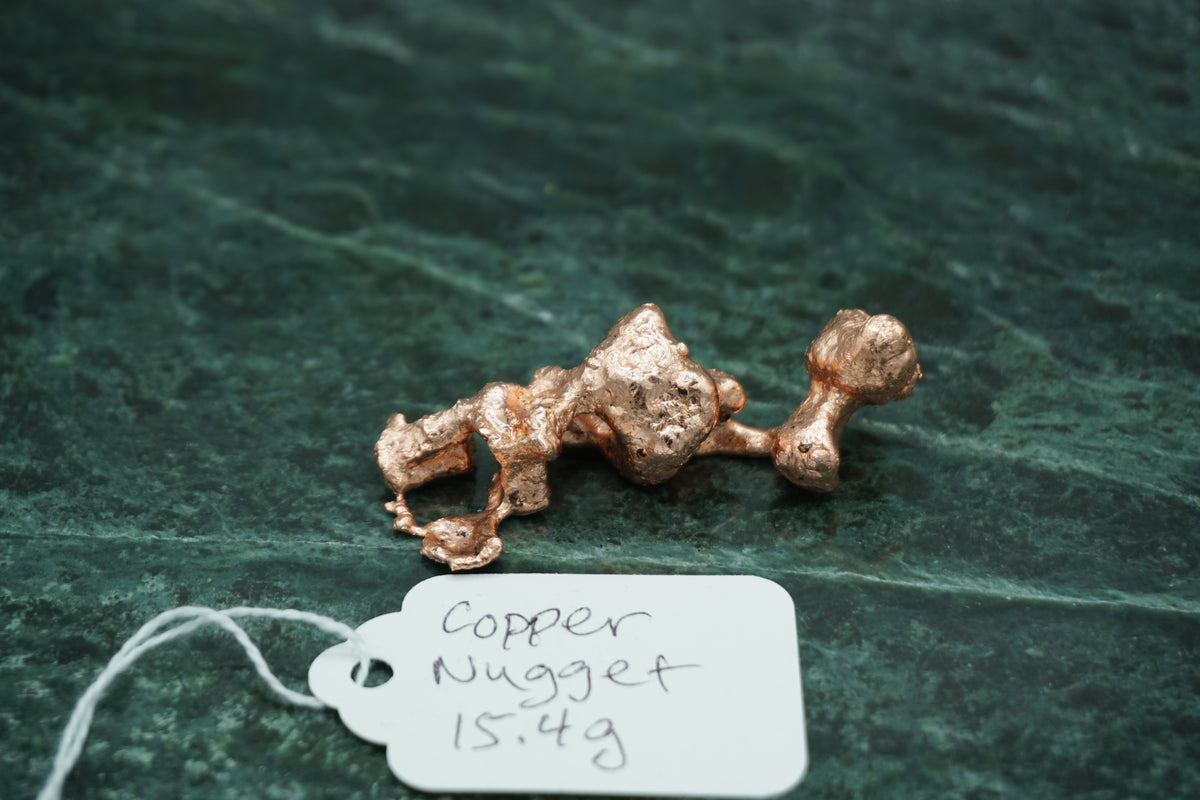 Natural Copper Nugget 15.4 gram
