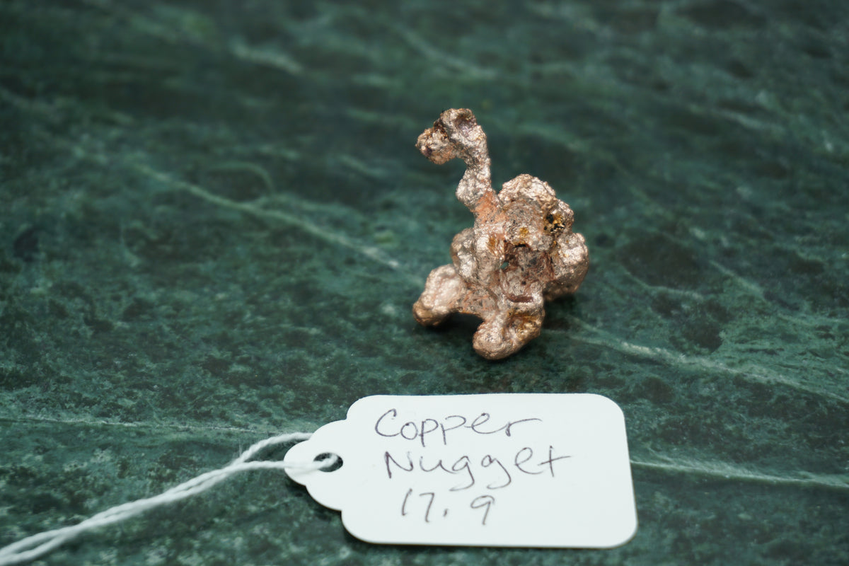 Natural Copper Nugget 17.9 gram Coral Variety