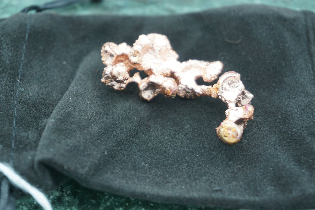 Natural Copper Nugget 21.6 gram Coral Variety