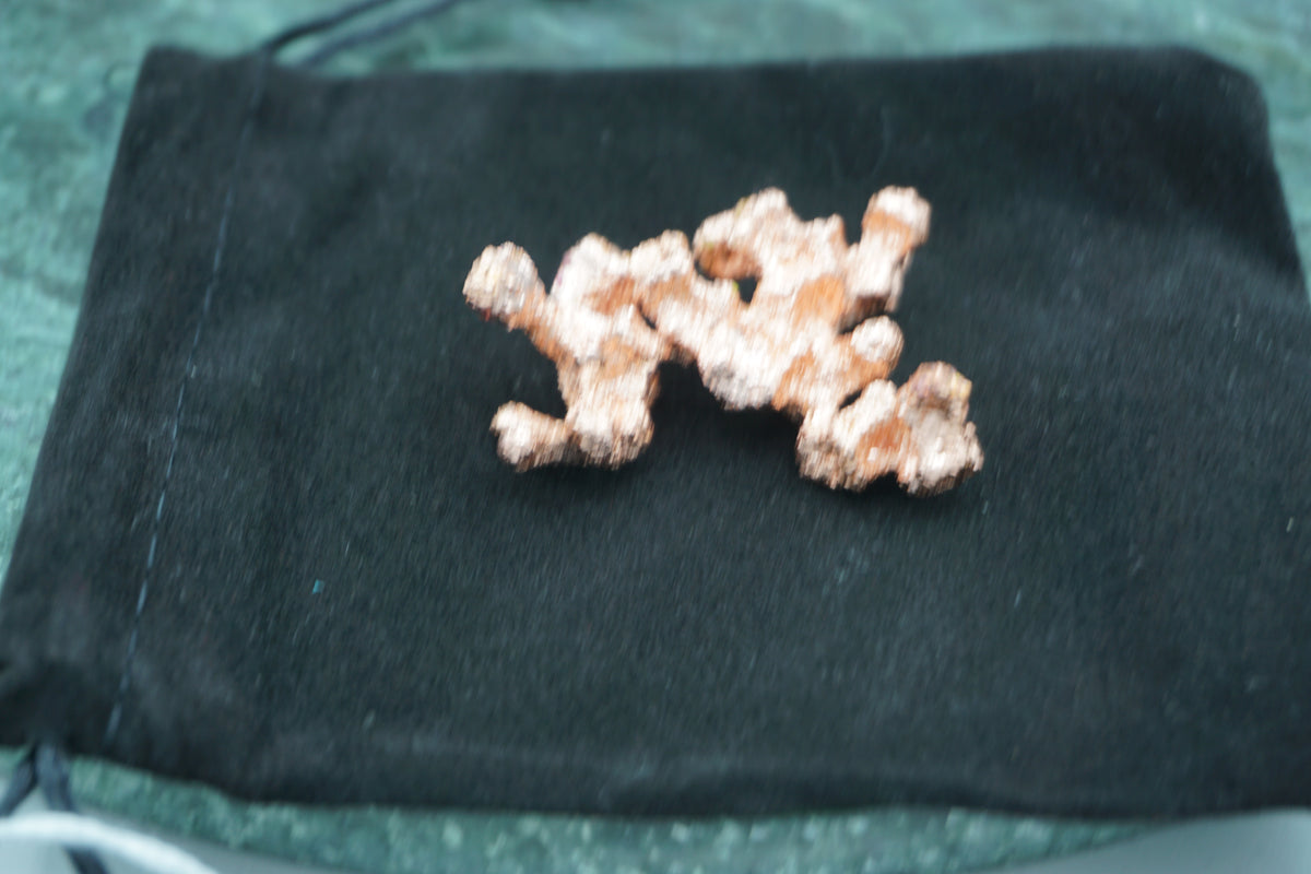 Natural Copper Nugget 21.8 gram Coral Variety