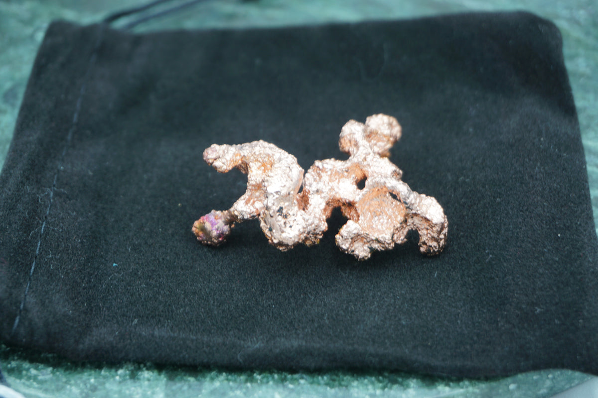 Natural Copper Nugget 21.8 gram Coral Variety