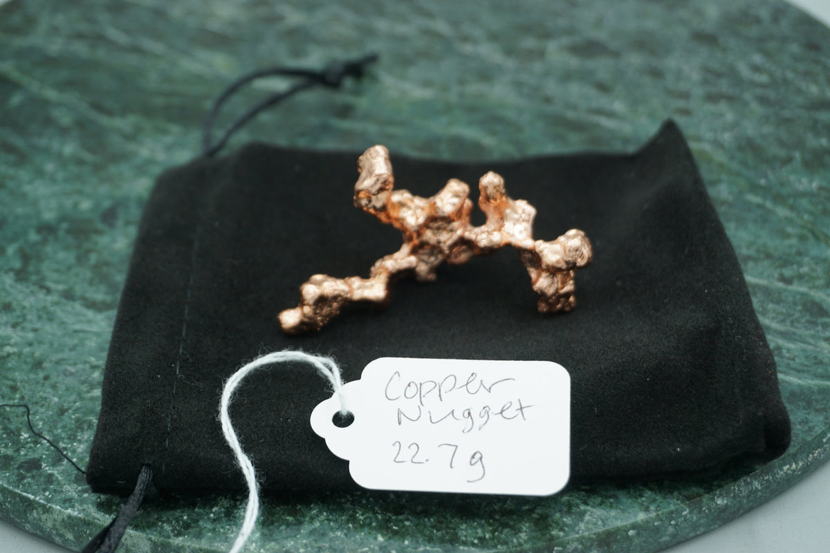 Natural Copper Nugget 22.7 gram