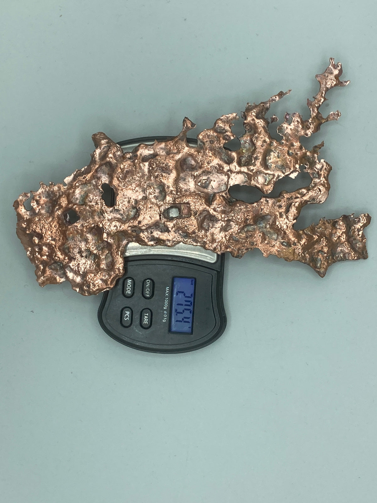 Large Natural Copper Nugget 275.4 gram