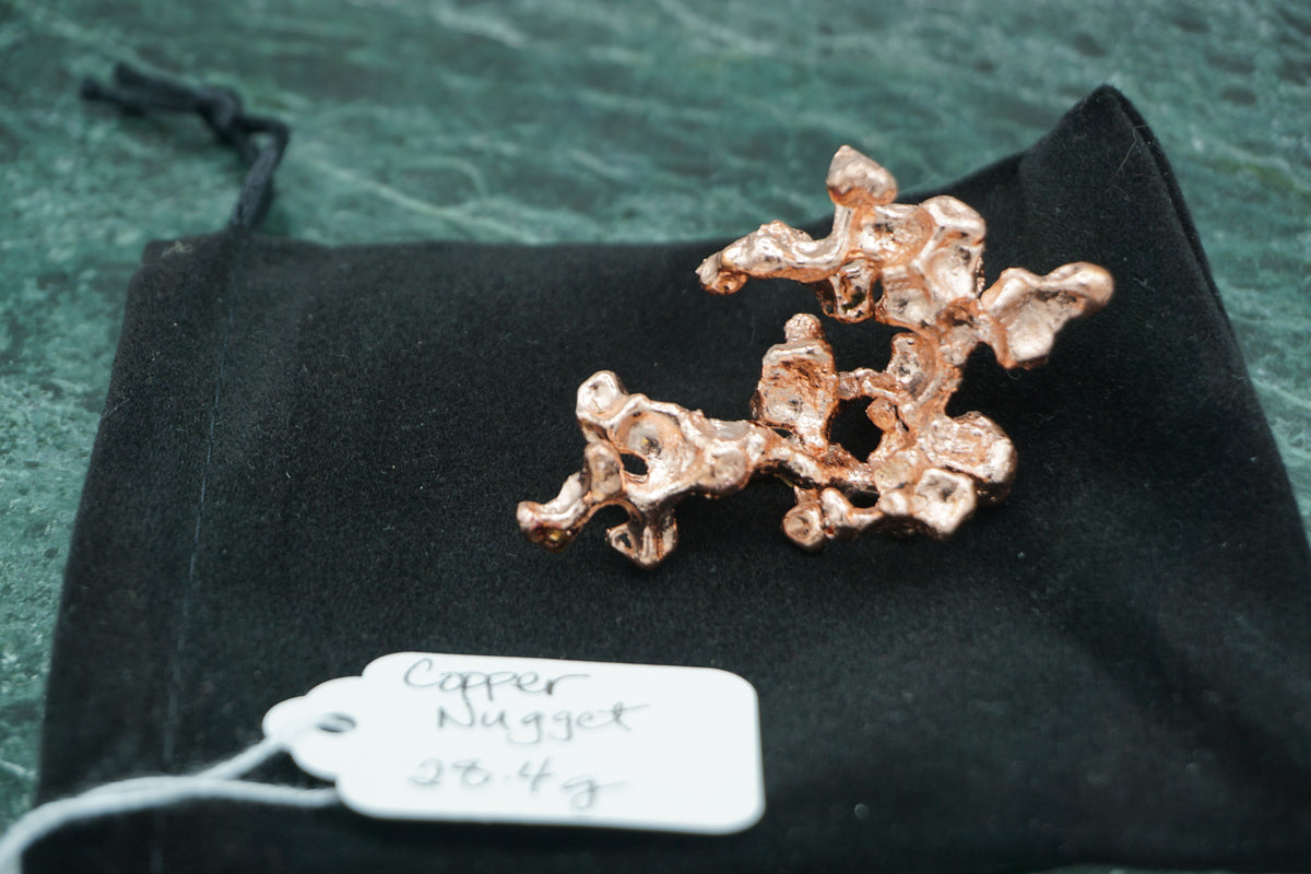 Natural Copper Nugget 28.4 gram