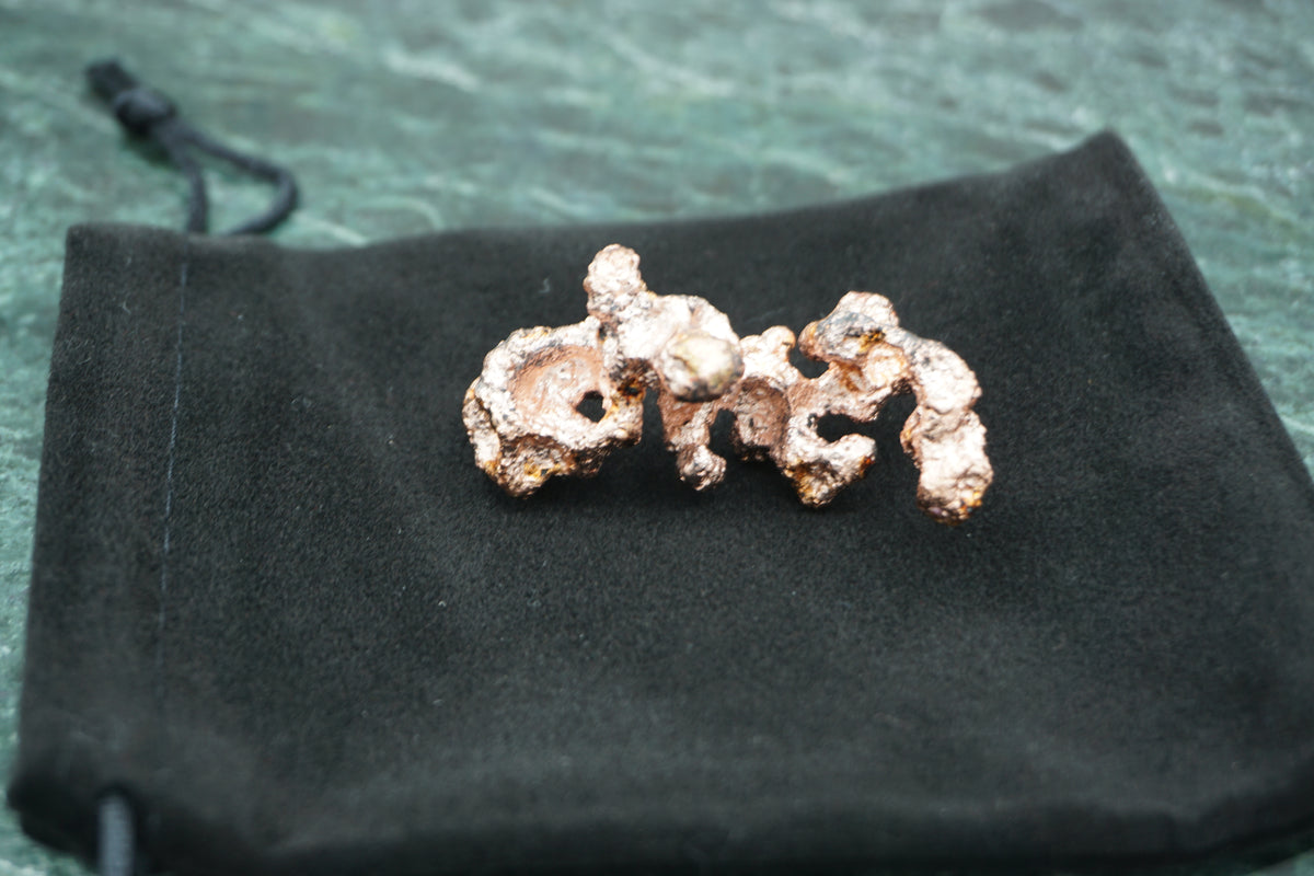 Natural Copper Nugget 29.5 gram Coral Variety