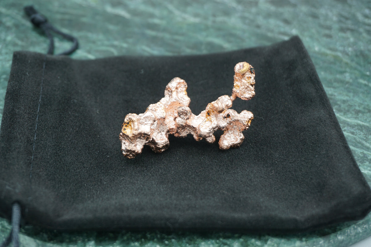 Natural Copper Nugget 29.5 gram Coral Variety