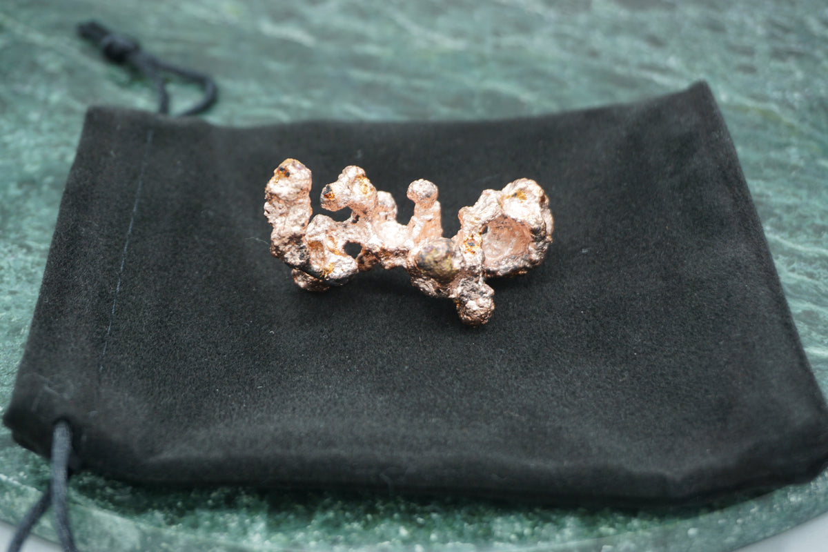 Natural Copper Nugget 29.5 gram Coral Variety