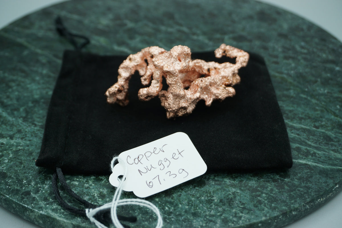 Natural Copper Nugget 67.3 gram