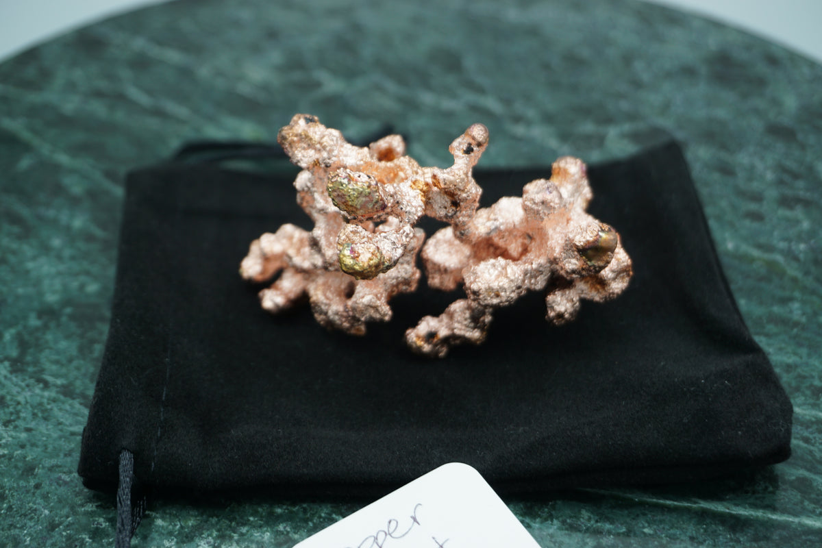 Natural Copper Nugget 90.9 gram coral variety