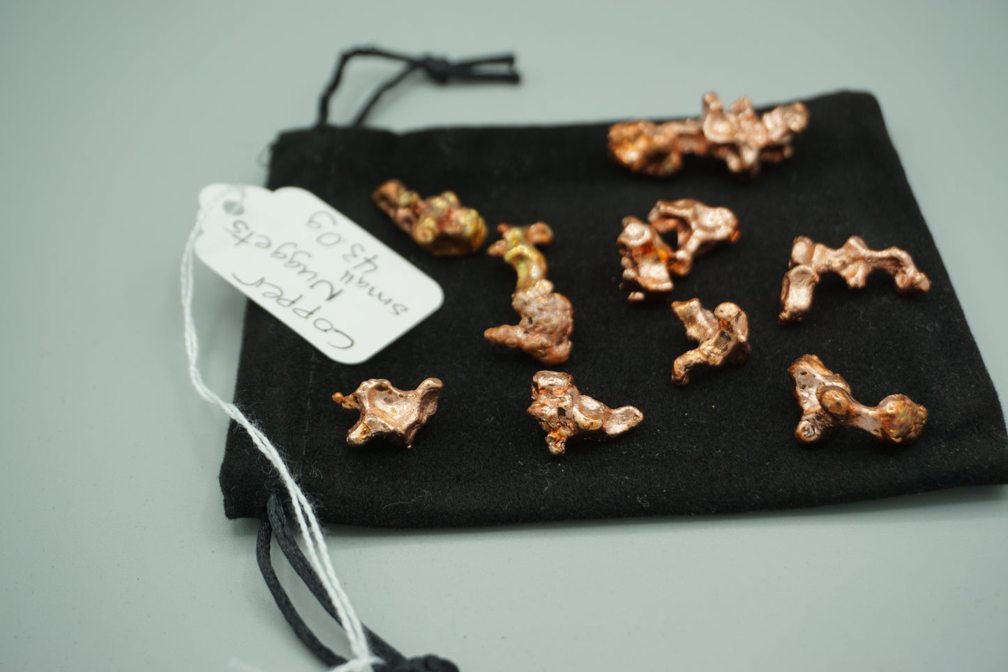 Assorted Natural Copper Nuggets 43.0 gram