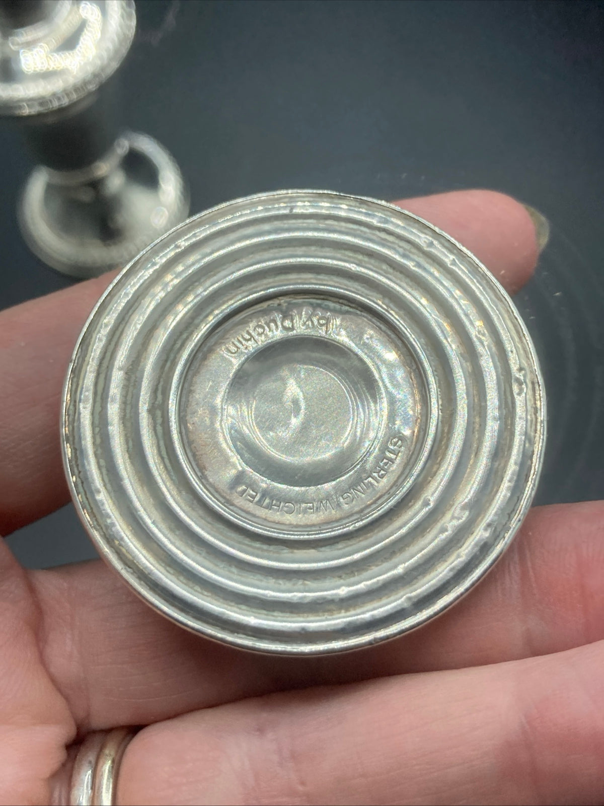 Duchin Antiques Sterling Silver Salt and Pepper shaker