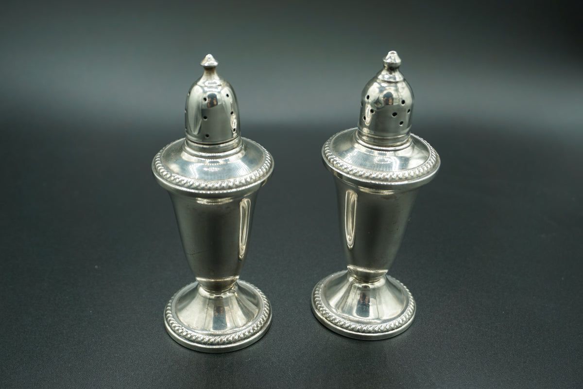 Duchin Antiques Sterling Silver Salt and Pepper shaker
