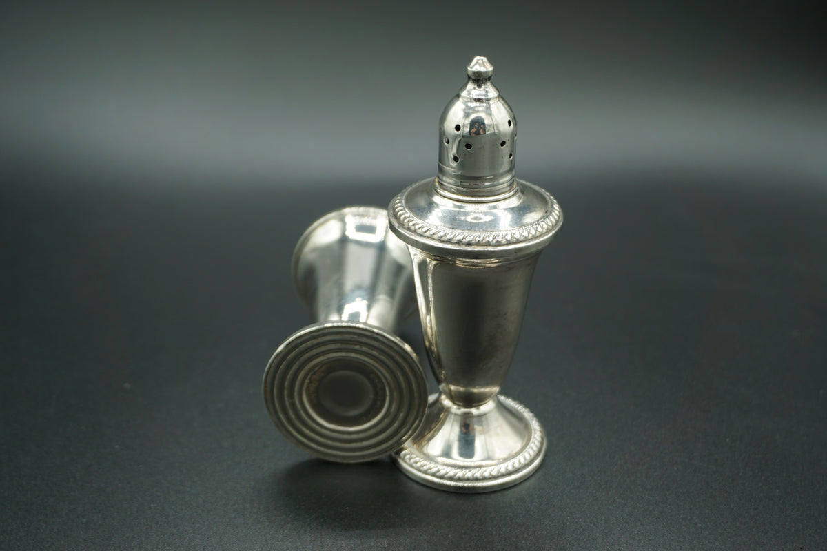 Duchin Antiques Sterling Silver Salt and Pepper shaker