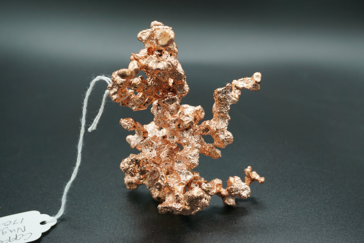Natural Copper Nugget 170.6 gram Coral Variety