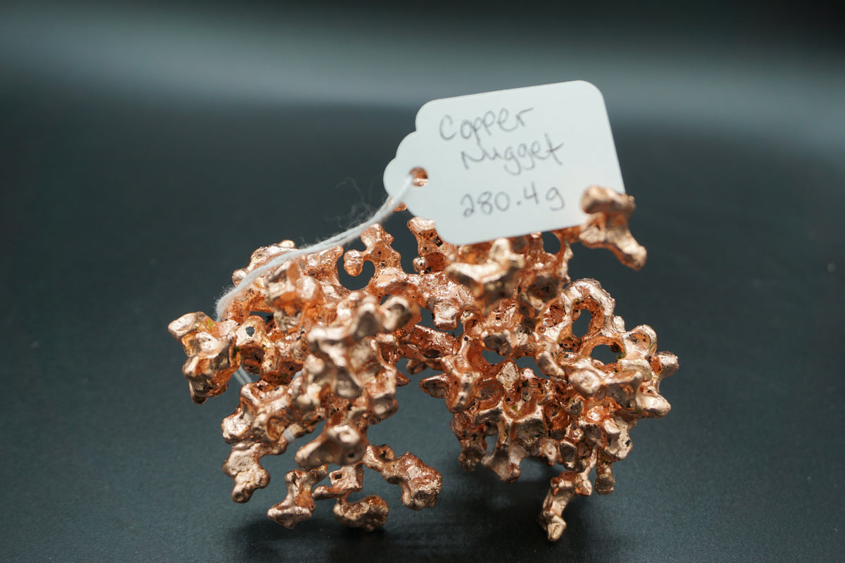 Natural Copper Nugget 280.4 gram