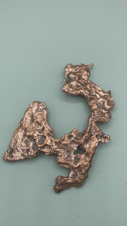 Large Natural Copper Nugget 260.6 gram